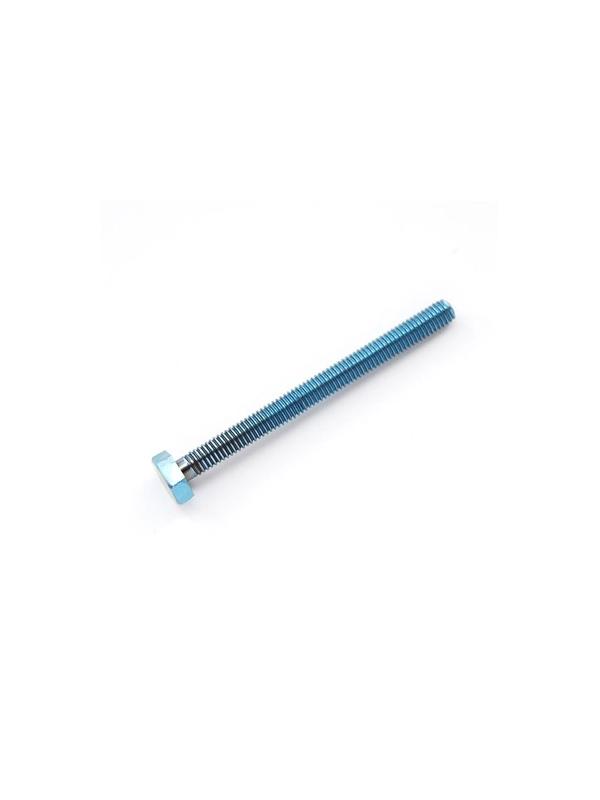 DIN 933 M3x35 mm. de titanio gr. 5 (6Al4V). Anodizado azul - DIN 933 M3x35 mm. de titanio gr. 5 (6Al4V). Anodizado azul.