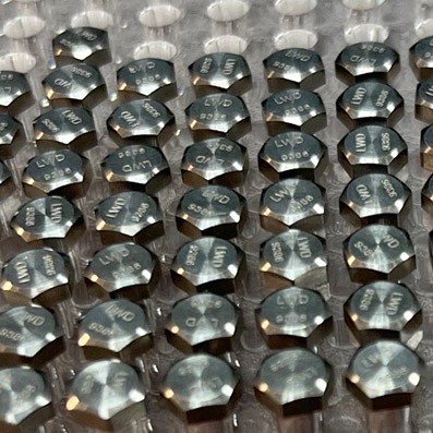 Screw DIN LN9386 M3x8 mm. de Titanio gr. 5 (6Al4V)