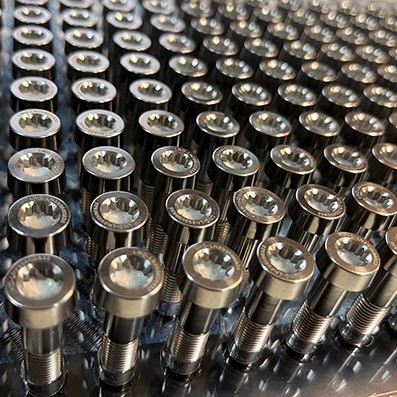 Screws LN 29950J0835 M8x35 mm. Titanio gr. 5 (6Al4V)