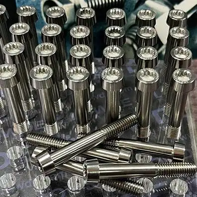 Screws LN 29950J0638 M6x38 mm. Titanio gr. 5 (6Al4V)