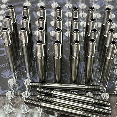 30 Piezas esp�rrago �6M5x0,50x54,3 mm. Ti. gr. 5 (6Al-4V)