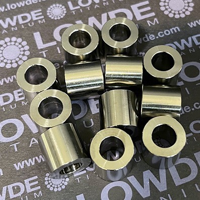 Casquillo �16x9x15 mm. de Titanio gr. 5 (6Al-4V) 