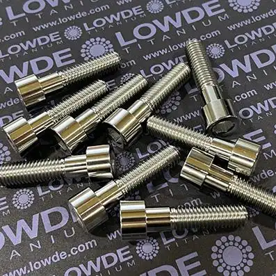 Tornillo DIN 912 M10x40 mm. de Titanio gr. 5 (6Al4V)