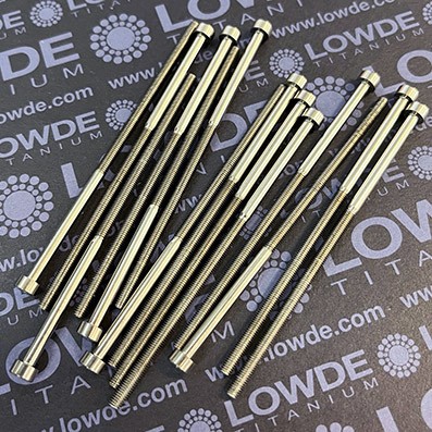 Tornillo DIN 912 M3x80 mm. de Titanio gr. 5 (6Al4V)