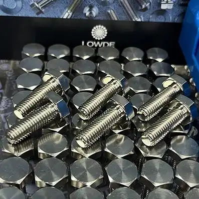 Tornillo DIN 933 M10x30 mm. de Titanio gr. 5 (6Al4V)