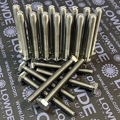 DIN 933 M6x55 mm. de Titanio gr. 5 (6Al4V)